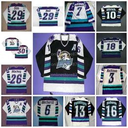 Vin40Vintage Orlando Solar Bear Hockey Jersey Grigori PANTELEYEV Grigori PANTELEYEV Pat MIKESCH Mike Ullrich Jeff RUCINSKI Grant RICHISON