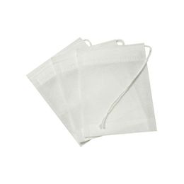 2021 100pieces Corn Fibre Disposable Tea Bags Tea Infuser Teas Coffee Philtre Bags 5.5*7cm 6*8cm 7*9cm