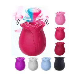 NXY Vibrators Rose Pink House Brust Suction Rechargeable Gears Silent Clitoris Sucking Vibrator Silicone Toy Vibrators for Women 0104