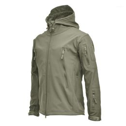 Outdoor Jackets&Hoodies Men Tactical Jacket Hiking Softshell Sports Coat Climbing Windbreaker Hunting Polar Winter Jackets1