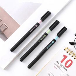 Gel Pens Carbon Black Pen Ink Colour High Quality School Student Stationery And Office Supplies 1PCS