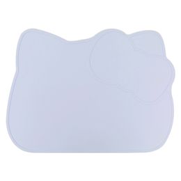 Baby Eatting Mat Silicone Table Pads Heat Resistance Removable Dinner Student Tables Mats