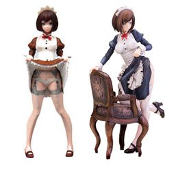27cm daiki Classic Brown ver Sexy girls Anime PVC Action Figures toys Anime figure Toys Adult Statue Collection Model Doll Gift H1105