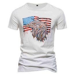 AIOPESON 2021 New Brand Graphic T Shirts Men O-neck Printed Cotton Short-sleeved Men's T Shirt Summer High Quality Men Clothing H1218