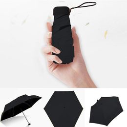 35# Creative Ultra-light 50 Fold Flat Light Pocket Bag Umbrella Ultra Light Umbrella Umbrella Folding Sun Mini jllGnQ