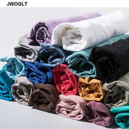 Autumn Tops Tees Men 100% Cotton Tee Shirt Soft Comfort Long Sleeve T Shirts Men Solid Colour Basic Base Shirt 210528