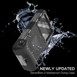Universal Up To 15M Waterproof Snorkelling Swimming Cases Underwater Photography Housing Diving Case for 4.7 6.9 inch Samsung iPhone Huawei XiaoMi MOTO LG