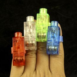 Factory wholesale LED -emitting finger lamp dazzling ring flashing lights stall night market light-emitting toy lights