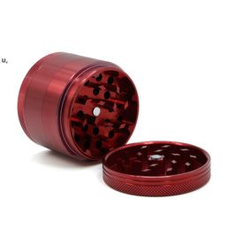 Spice Crusher Grinder Aluminium Grinders 4 Layers Tobacco Grinder CNC Teeth Grinders Smoking Accessories Hand Muller Tool RRA11140