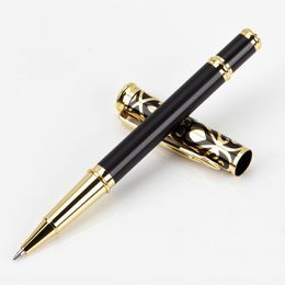 Ballpoint Pens Luxury Pen High-quality Writing Golden Clip 1.0mm Nib Office School Supplies