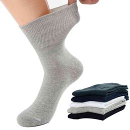 4 Pairs/Lot Diabetic Prevent Varicose Veins Socks for Diabetes Hypertensive Patients Bamboo Material