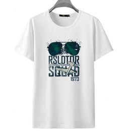 Geek Gafas Damas Moda Camiseta Top de impresión Hipster Swag Gafas