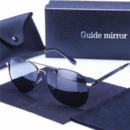 Sunglasses Men's Polarized Women's Anti Ultraviolet Toad Glasses Driver's Guide Mirror