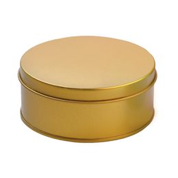 Party Candy Gift Wrap Boxes Mini Tin Tea Storage Box Small Round Cake/Coin Metal Case Wedding Favor Empty Organizer Container