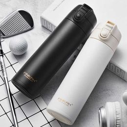 Pinkah Thermos 500ml Leak-proof Stainless Steel Vacuum Flasks Coffee Tea Milk Travel Mug Thermo Bottle Gifts Thermocup For Car 210615