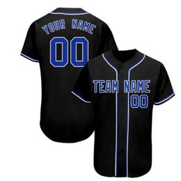 Custom Men Baseball 100% Ed Any Number and Team Names, If Make Jersey Pls Add Remarks in Order S-3XL 042