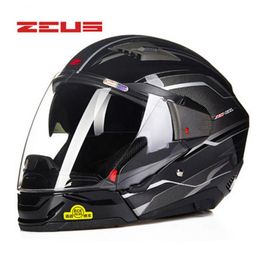 full face motorcycle helmet dot Canada - Motorcycle Helmets ZEUS Full Face Helmet 4 Season Motorbike Open Easy Clasp Closure Safe Combined DOT ECE