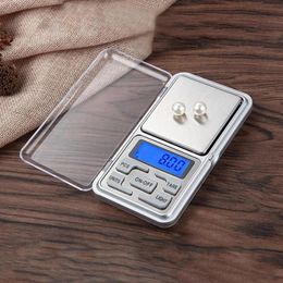 Mini Digital Pocket Scale 100/200/300/500g 0.01g/0.1g High Accuracy Backlight Gramme Weight Pocket Scales For Kitchen Jewellery