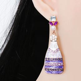 Top New Trend Design Jewellery High Quality Dangle Earrings For Women Imitation Pearls Earring Unusual Advanced Girl First Chice Accessoires