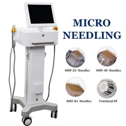 2023 High End Microneedling RF Machine For Acne Scars Treatment Fractional Wrinkle Remover Skin Needling Stretch Marks Removal Equipment