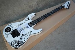 Ebony Fingerboard Custom Shop KH-2 Kirk Hammett Ouija Electric Guitar White Top Quality