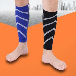 Men's Socks Striped Print Compression Sleeves Leg Nylon Breathable Foot Sport Sock For Men Women Plantar Fasciitis