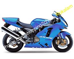 ZX 12R 02 03 04 ZX-12R Blue Bodywork Part For Kawasaki ZX12R Ninja 2002 2003 2004 Motorbike Aftermarket Kit Fairing Set (Injection molding)