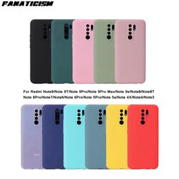 redmi 9 note UK - Candy Color TPU Cases For Redmi Note 9 9T 9Pro Max 9s 8 8T 8Pro 7 6 6Pro 5Pro 5a 4X Note4 3