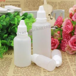 100PCS 30ml/50ml Small Empty Bottles Eye Medicine Liquid Dropper Clear Solf Cosmetic Bottle for Eyes Caregood qty