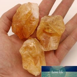 Natural Citrine Rough Healing Mineral Rough Ore Rock Reiki Collectible Rock Mineral Specimen Collection Home Decoration Factory price expert design Quality