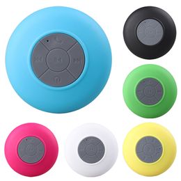 Mini Bluetooth Taşınabilir Su Geçirmez Kablosuz Handfree Hoparlör Emme Kupası Duşlar için Banyo Havuzu Araba Mp3 Müzik Oyuncusu Hoparlör