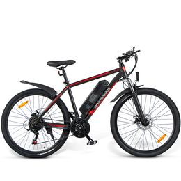 [Stock UE] SAMEBIKE Bici elettrica SY-26 Mountain Bicycle Beach MTB 10AH 350W36V Motore 26 pollici Ebike Ciclismo all'aperto per biciclette per adulti NESSUNA IMPOSTA