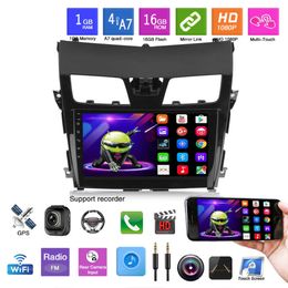 Android 9.1 10.1 "Nissan Altima için Araba Radyo Stereo MP5 Çalar 2013-2018 GPS Navigasyon Wifi Bluetooth Handsfree Araba Multimedya