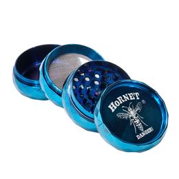 HORNET Diamond Shape Zinc Alloy Herb Grinder 56MM Metal Tobacco Grinder Spice Crusher Cigarette Smoking Pipe Accessories C0310