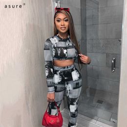 Y2k Tracksuit Women Two Piece Set Female Sportswear Office Suit Sexy Club Outfits Fashion Home Clothes S0B3882W 210712
