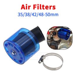 35/38/42/45/48-50/58-60mm Bend Elbow Neck Motorcycle Motorbike Air Filter Cleaner Fits 50cc-250cc ATV Pit Dirt Bike Splash Proof