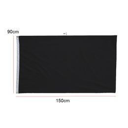 8 Colours Polyester DIY Flags Simple Solid Colour Garden Flag 90x150CM Plain Square Banner LLD9875