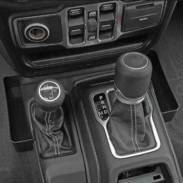 Car Central Control Storage Box Gear Shift Storage Bins Auto Gear Shift Storage Bin Organizer for -2021 wrangler jl