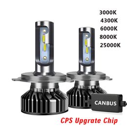 Headlight 20000LM CSP Chips 3000K 6000K H4 LED H7 Canbus H1 H3 H8 H11 9005 HB3 9006 HB4 Car Headlamp Fog Light Bulbs