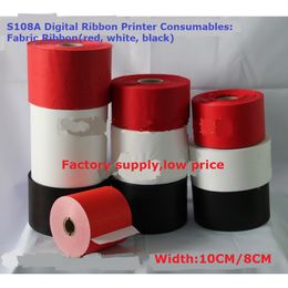 Banner Flags Fabric Ribbon for Digital Ribbon Printer 8cm*100m 5rolls 100mm*100m