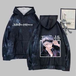 Jujutsu Kaisen Print Hoodies Harajuku Men Women Hip Hop Longs Sleeve Autumn Winter Clothing Streetwear Pullover Y211122