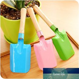 Hot Sale Wood Handle Garden Shovel Plants Flowers Potting Mini Spade Shovel Multifunctional Household Spade Durable Garden Tools