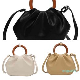 Shoulder Bags Women Handbag High Quality Top Handle Retro Clutches Fashion Hand for Crossbody Bag Soft Leather Bolsos`