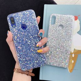 Bling Glitter Crystal Sequins Cases For Xiaomi Redmi Note 10 9Pro 10S 9S 8 7 5 10Pro 9 Soft Cover