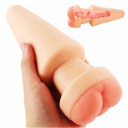 Anal toys Gay Sex Products Huge Butt Plug Big Dilatador Male Penis Insert Design Hollow Toys For Men Woman toys 1125