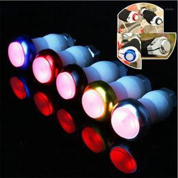 Bike Lights 2021 Arrival 1Pair Safety Cycling Turn Signal Handle Bar End Plug LED Red Light Lamp F201