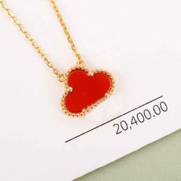 S925 silver Luxurious quality 1.5cm pendant necklace with nature stone charm design for women wedding Jewellery gift have stamp box PS3526