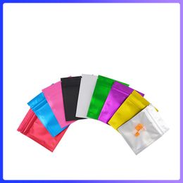 Self Sealing Zipper Bag Resealable Packaging Bag Pouches Parts Jewellery Data Cable Storage Bags Ziplock Bags