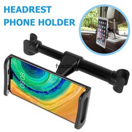 1pc Car Headrest Holder Adjustable Back Seat Mount Compatible with 4-11 Inch Smartphones Tablet