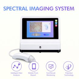 2021 Newest Portable 3D Skin Analyzer Machine 3D Skin Analyze Machine With 7 Kinds Languages 12 Detection Indicators Skin Scanner